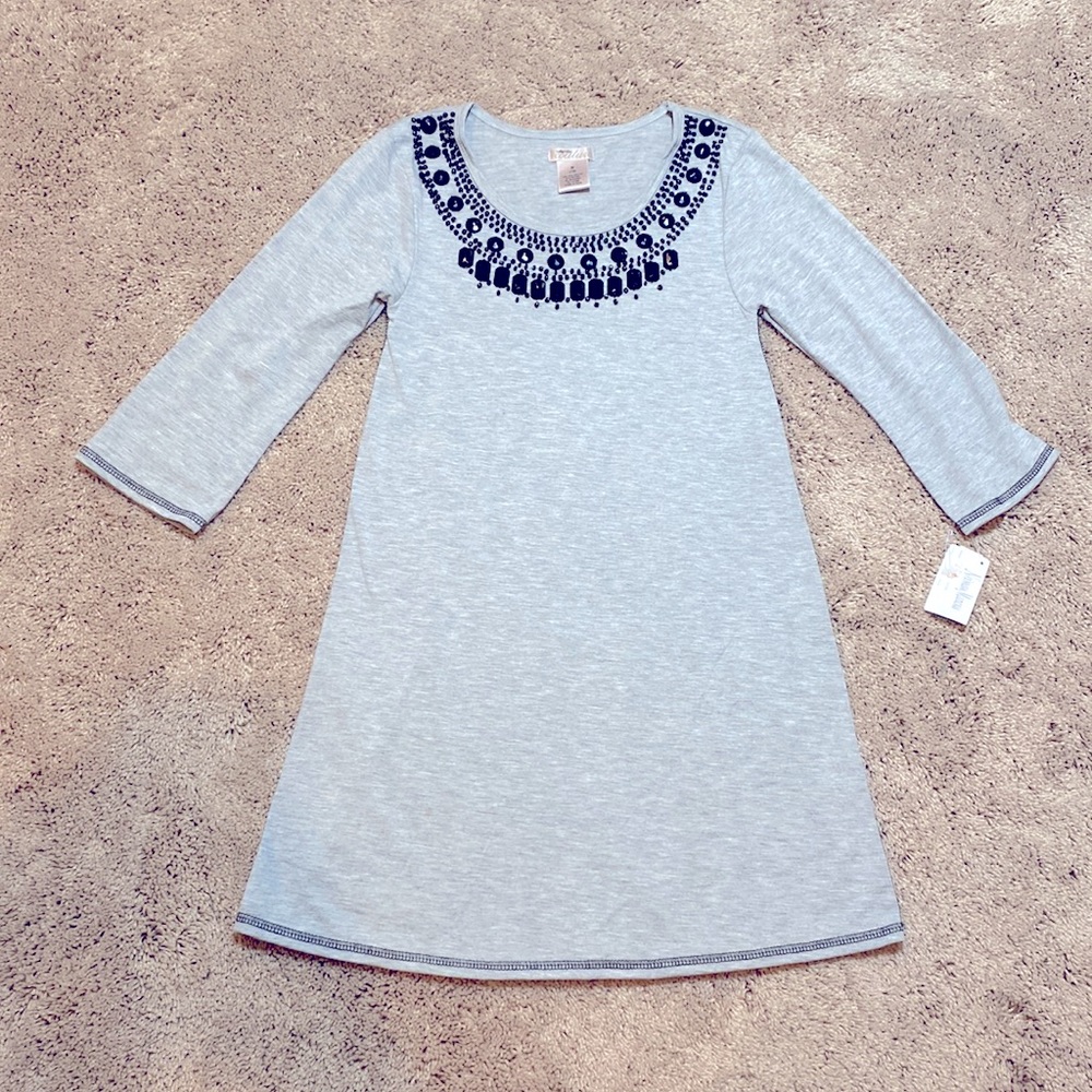 NWT Sally Miller Couture Girls Beaded Dress 10 (M)